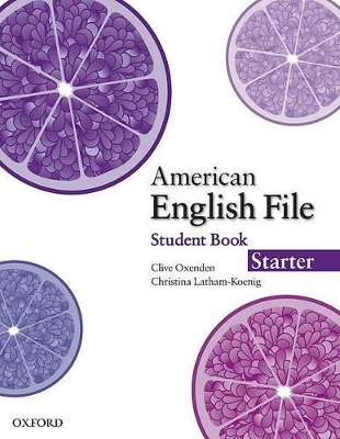 American English File Starter: Student Book with Online Skills Practice book