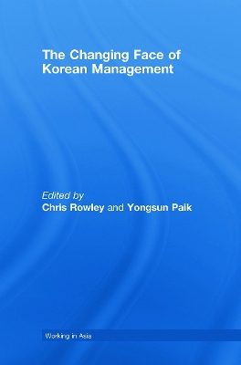 Changing Face of Korean Management book