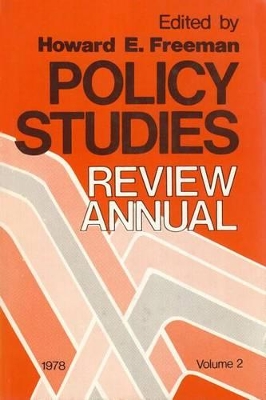 Policy Studies Review Annual book