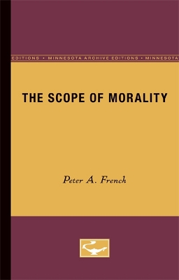 The Scope of Morality book