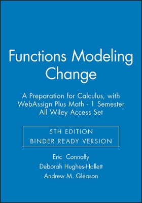 Functions Modeling Change book