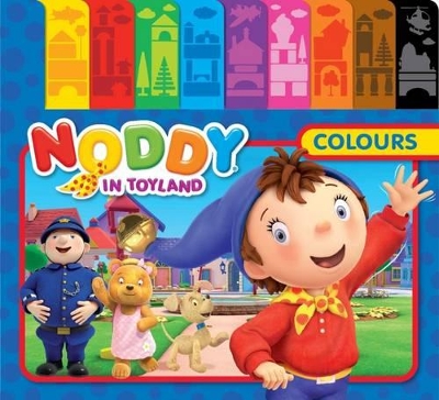 Noddy Tabbed Board Book: Colours book