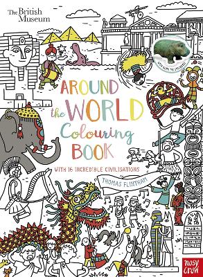 British Museum: Around the World Colouring Book book