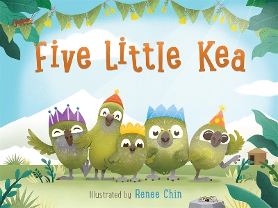 Five Little Kea book