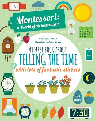 My First Book About Telling Time: Montessori Activity Book book