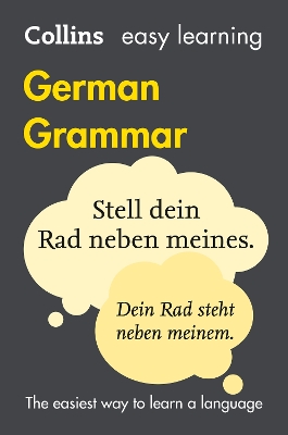 Easy Learning German Grammar book