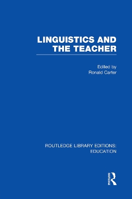 Linguistics and the Teacher book