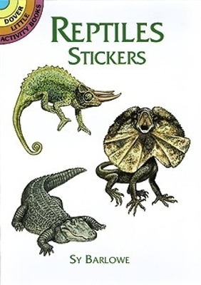 Reptile Stickers book