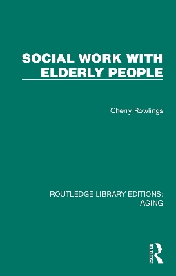 Social Work with Elderly People book