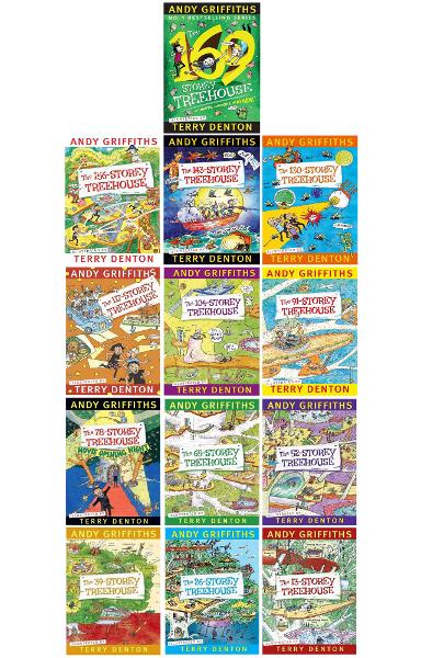 The Treehouse Series - Set of 11 Books by Andy Griffiths