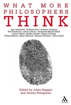 What More Philosophers Think book
