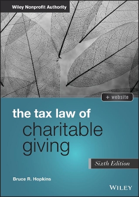 The Tax Law of Charitable Giving book