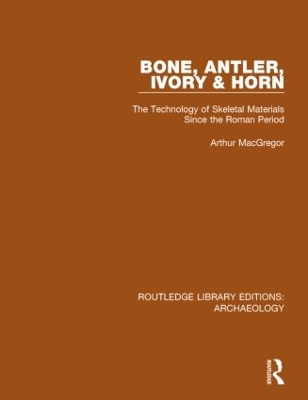 Bone, Antler, Ivory and Horn book