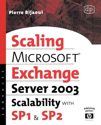 Microsoftï¿½ Exchange Server 2003 Scalability with SP1 and SP2 book