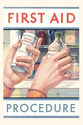 Vintage Journal First Aid Procedure book