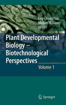 Plant Developmental Biology - Biotechnological Perspectives book