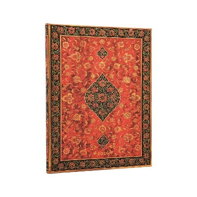 2026 Layla (Persian Poetry) Ultra 12-month Horizontal Hardcover Flexi Dayplanner 2026 (Elastic Band Closure) book