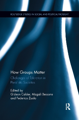 How Groups Matter: Challenges of Toleration in Pluralistic Societies book