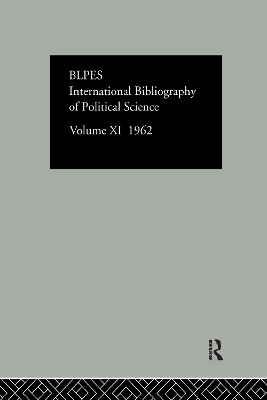 International Bibliography of the Social Sciences book