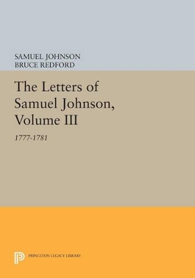 Letters of Samuel Johnson, Volume III book