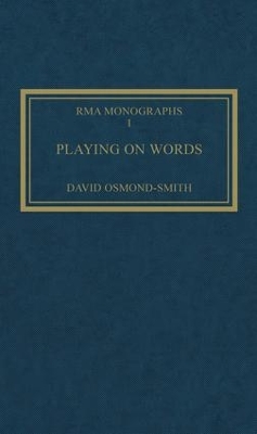 Playing on Words book