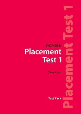 Oxford Placement Tests 1: Test Pack book