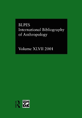 IBSS: Anthropology book