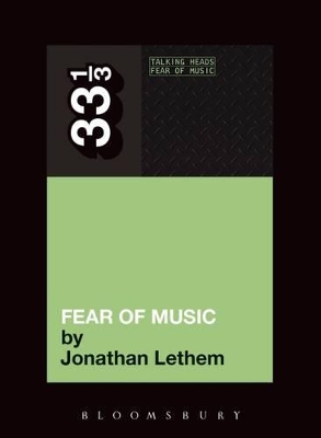 Talking Heads - Fear of Music book