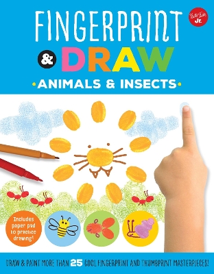 Fingerprint & Draw: Animals & Insects book