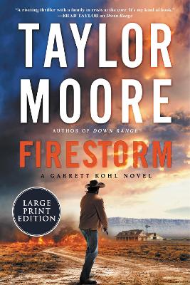 Firestorm: A Novel [Large Print] by Taylor Moore