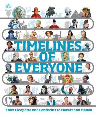 Timelines of Everyone: From Cleopatra and Confucius to Mozart and Malala by DK