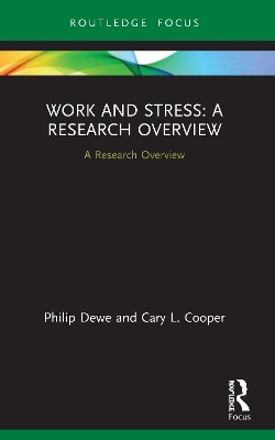 Work and Stress: A Research Overview: A Research Overview book