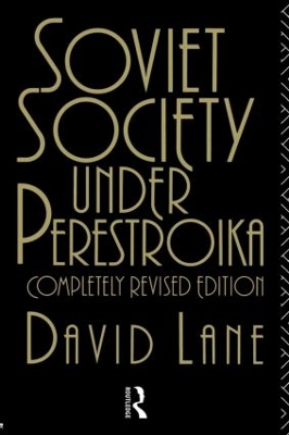 Soviet Society Under Perestroika book