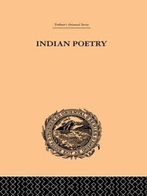 Indian Poetry book