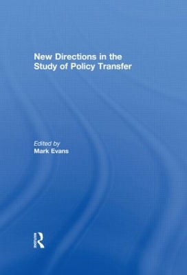 New Directions in the Study of Policy Transfer book