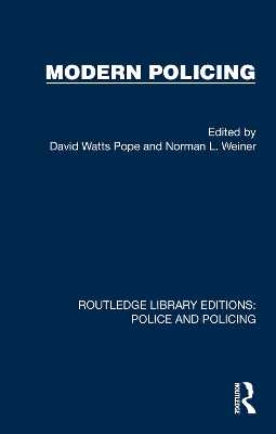 Modern Policing book