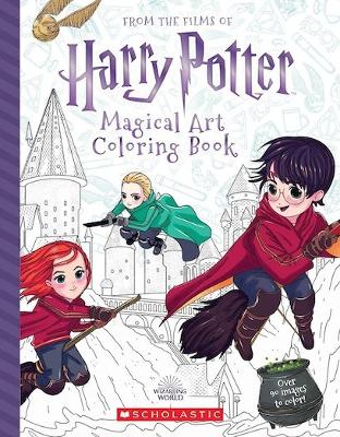 Harry Potter: Magical Art Coloring Book book