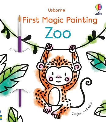 First Magic Painting Zoo book