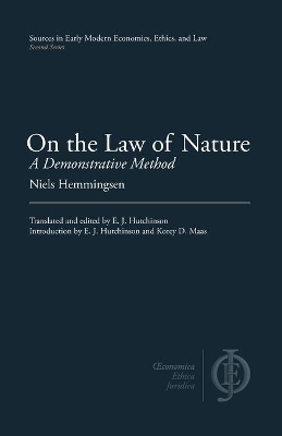 On the Law of Nature: A Demonstrative Method book