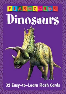 MY FIRST FLASHCARDS Dinosaurs book