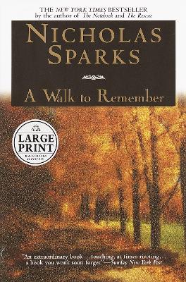 A Large Print by Nicholas Sparks