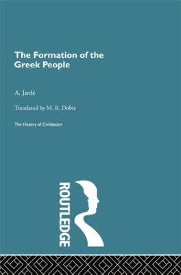 Formation of the Greek People by A. Jarde