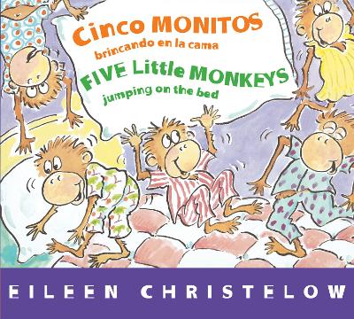 Five Little Monkeys Jumping on the Bed (Spanish/English) book