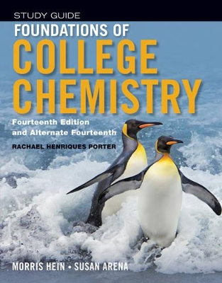 Student Study Guide to Accompany Foundations of College Chemistry, 14th & Alt 14th Edition book