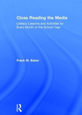 Close Reading the Media book