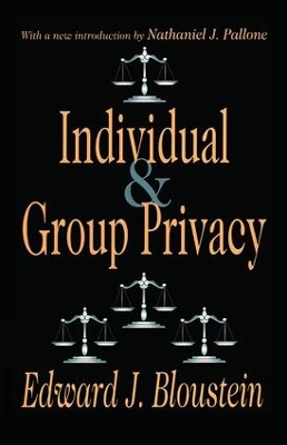 Individual and Group Privacy book