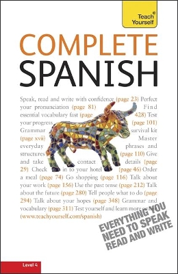 Complete Spanish (Learn Spanish with Teach Yourself) book