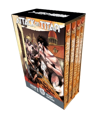 Attack On Titan Season 1 Part 2 Manga Box Set book