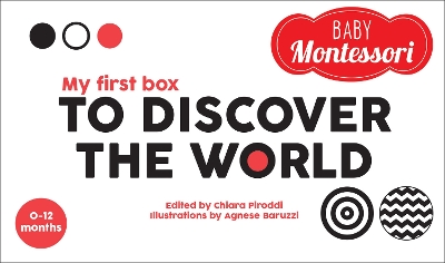 My First Box to Discover the World: Baby Montessori book