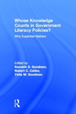 Whose Knowledge Counts in Government Literacy Policies? book